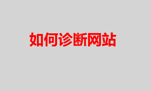 诊断某站的现存的SEO问题，以此为例谈怎么诊断网站