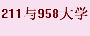 211和985大学有哪些？