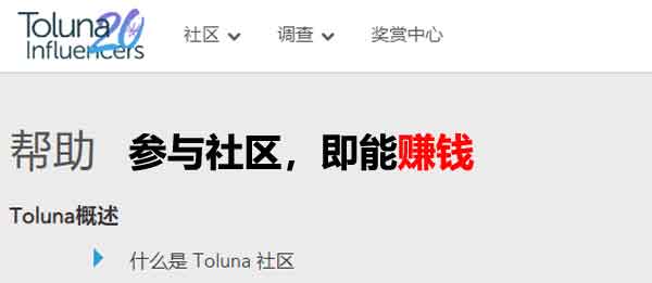 Toluna,中国调研社区,做问卷赚钱